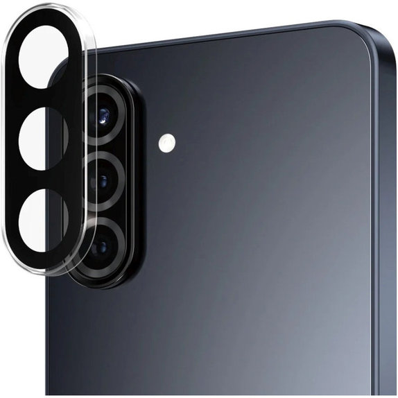 Zaštita objektiva kamere Hoops za Samsung A56 5G, Prozirna, PanzerGlass