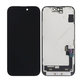 Zaslon Soft OLED za iPhone 15, Dodirni ekran s okvirom, DIAGNOSTIC