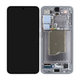 Samsung Galaxy S25 - LCD zaslon + zaslon osjetljiv na dodir + okvir (Silver Shadow) - GH82-36329A Genuine Service Pack