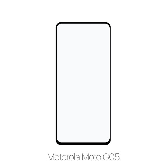 FixPremium FullCover Glass - Kaljeno Staklo za Motorola Moto G05