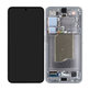Samsung Galaxy S25 - LCD zaslon + zaslon osjetljiv na dodir + okvir (Silver Shadow) OLED