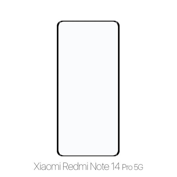 FixPremium FullCover Glass - Kaljeno Staklo za Xiaomi Redmi Note 14 Pro 5G 24090RA29G