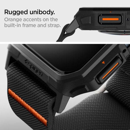 Spigen - Remen Lite Fit "Pro" za Apple Watch (44, 45mm), Matte Black