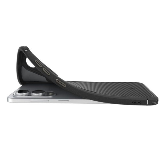 Spigen - Maska Core Armor s MagSafe za Samsung Galaxy S25 Edge, Matte Black