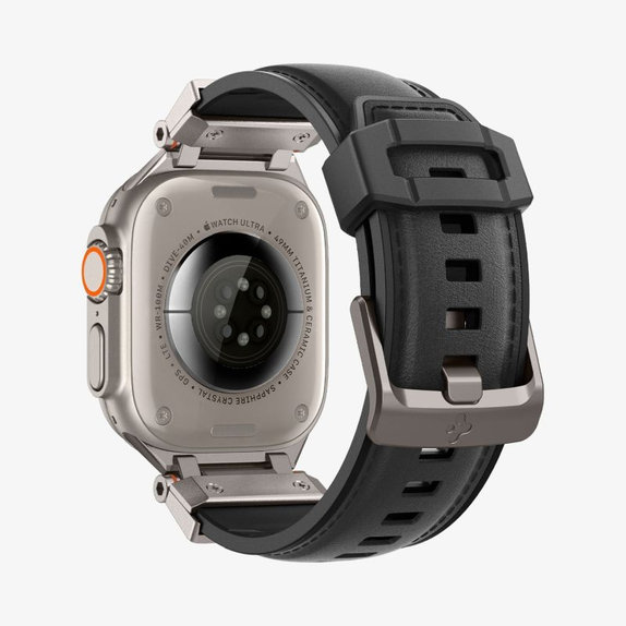 Spigen - Remen Durapro Armor PU za Apple Watch (42, 44, 45, 49mm), crna