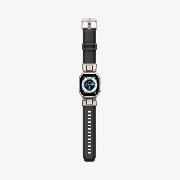 Spigen - Remen Durapro Armor PU za Apple Watch (42, 44, 45, 49mm), crna
