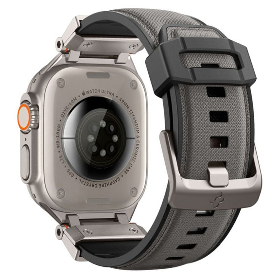 Spigen - Remen Durapro Armor za Apple Watch (42, 44, 45, 49mm), siva