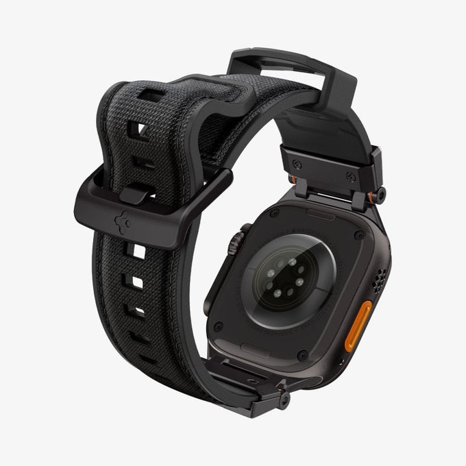 Spigen - Remen Durapro Armor za Apple Watch (42, 44, 45, 49mm), Black Edition