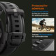 Spigen - Remen Durapro Armor za Apple Watch (42, 44, 45, 49mm), Black Edition