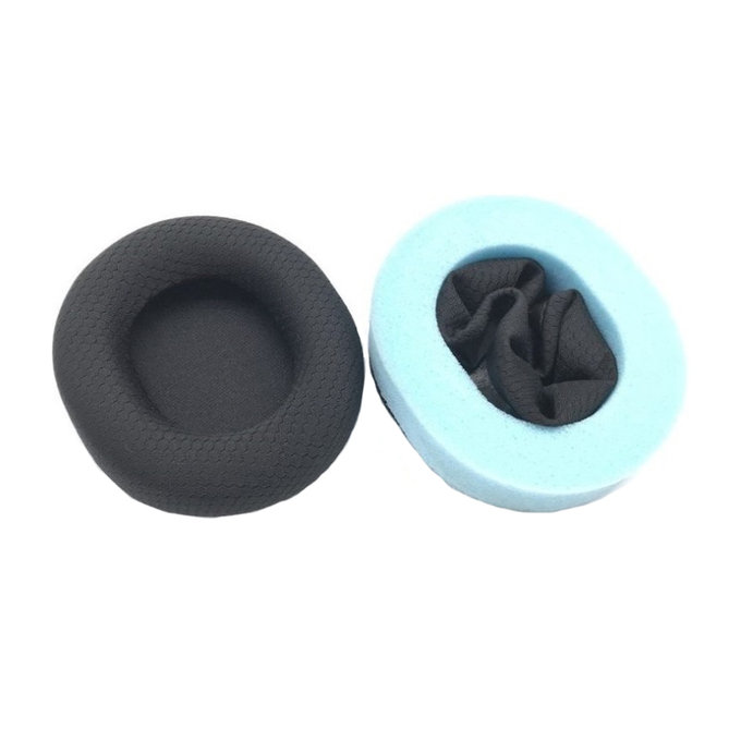 Zamjenski jastučići za uši za SteelSeries Arctis, Memorijska pjena + Tekstilni, Crne, 1 Par