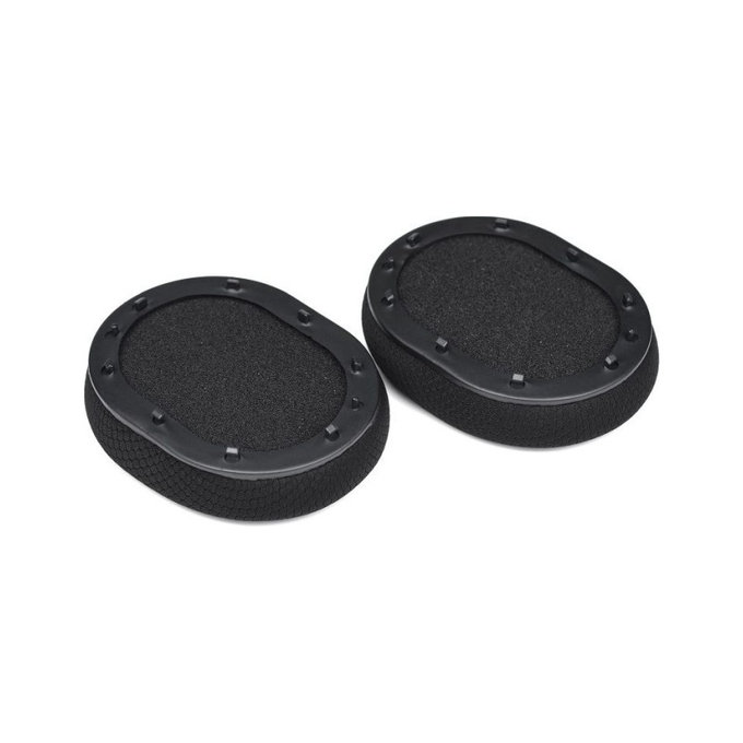 Zamjenski jastučići za uši za Razer BlackShark, Memorijska pjena + Tekstilni, Crne, Hladni gel, 1 Par