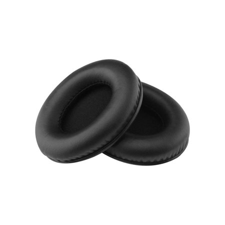Zamjenski jastučići za uši za Beats Studio 1, Memorijska pjena + PU koža, Crne, 1 Par