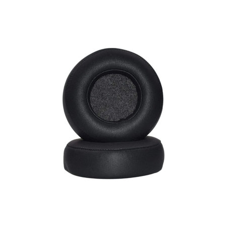 Zamjenski jastučići za uši za Beats Pro, Memorijska pjena + PU Koža, Crne, 1 Par
