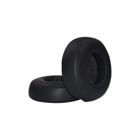 Zamjenski jastučići za uši za Beats Pro, Memorijska pjena + PU Koža, Crne, 1 Par