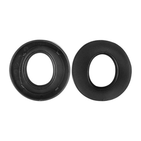 Zamjenski jastučići za uši za Sony Playstation 5 Pulse 3D PS5, Memorijska pjena + PU Koža, Crne, Hladni gel, 1 Par