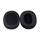 Zamjenski jastučići za uši za Marshall Monitor, Memorijska pjena + PU Koža, Crne, 1 Par