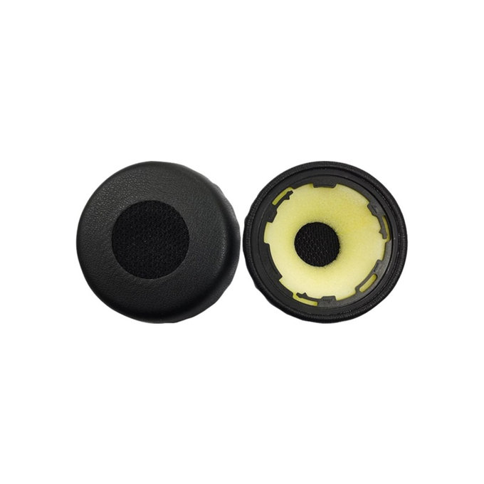 Zamjenski jastučići za uši za Jabra Evolve 75, 75+, UC, MS, Memorijska pjena + PU Koža, Crne, 1 Par