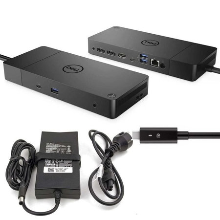 Dell WD19 K20A001 - Dok stanica (USB-C) + 130W Adapter Obnovljeno