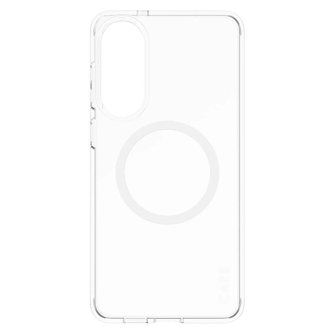 Maska Urban Combat s bijelim QI za Samsung Galaxy S25 Edge, Prozirna, PanzerGlass