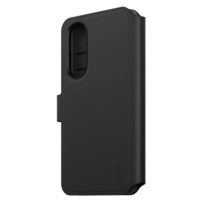 Maska Wallet Tango Two-In-One s QI za Samsung Galaxy S25 Edge, Crna, PanzerGlass