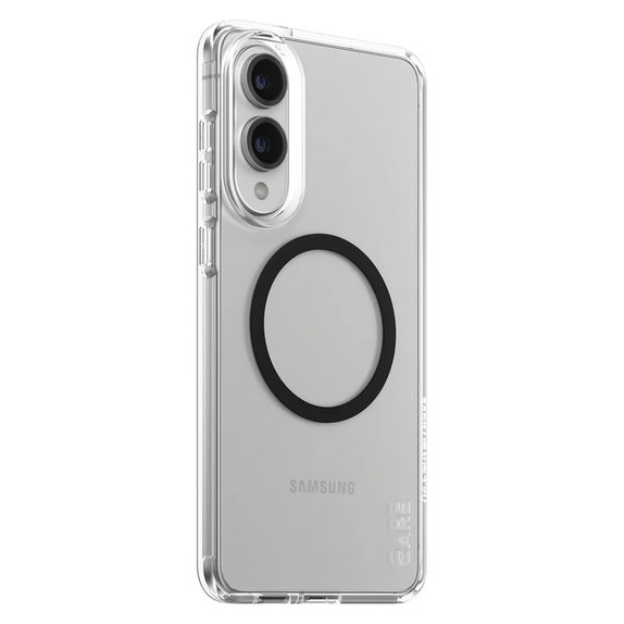 Maska Urban Combat s crnim QI za Samsung Galaxy S25 Edge, Prozirna, PanzerGlass