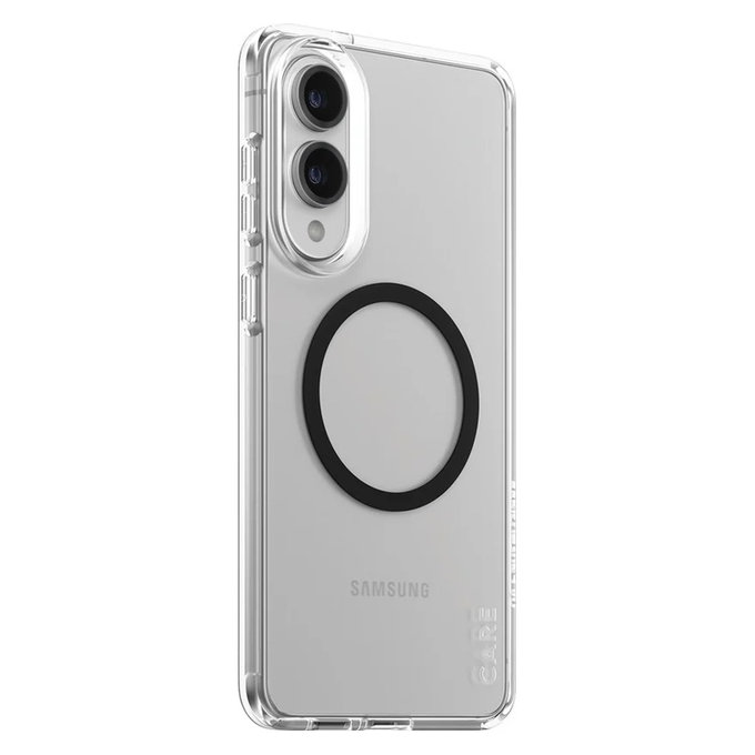 Maska Urban Combat s crnim QI za Samsung Galaxy S25 Edge, Prozirna, PanzerGlass