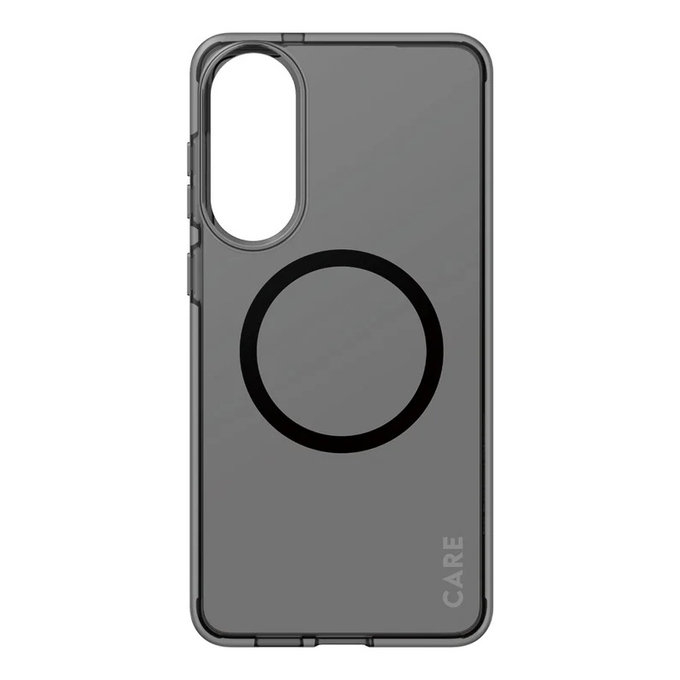 Maska Smokey s crnim QI za Samsung Galaxy S25 Edge, Crna, PanzerGlass