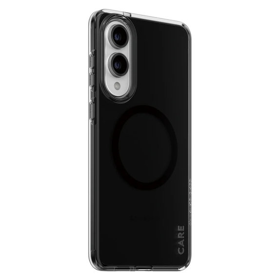 Maska Smokey s crnim QI za Samsung Galaxy S25 Edge, Crna, PanzerGlass