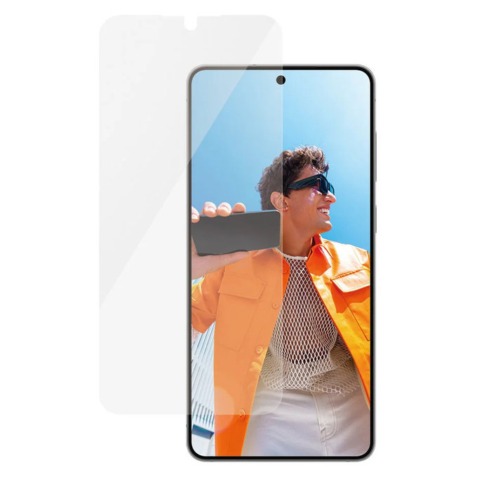 Kaljeno staklo UWF s aplikatorom za Samsung Galaxy S25 Edge, Prozirna, PanzerGlass