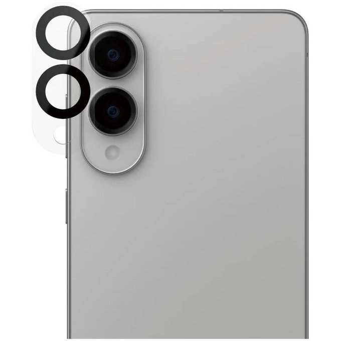 Zaštita objektiva kamere PicturePerfect za Samsung S25 Edge, Crna, PanzerGlass