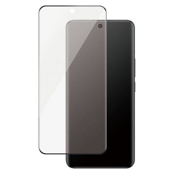 Kaljeno staklo UWF za Honor 400 Pro, Crna, PanzerGlass
