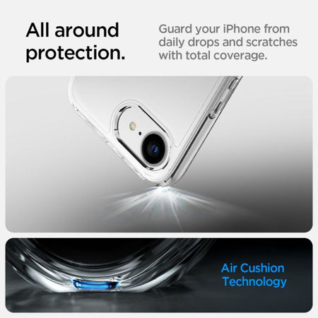 Spigen - Maska Ultra Hybrid za iPhone 16e, crystal clear