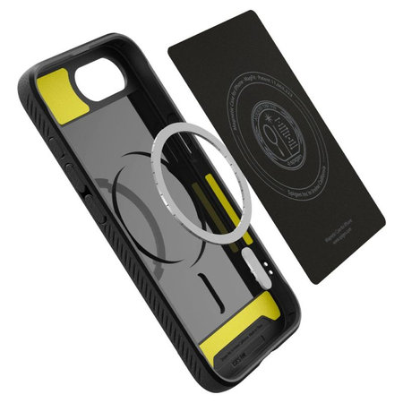 Spigen - Maska Rugged Armor s MagSafe za iPhone 16e, Matte Black