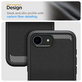 Spigen - Maska Rugged Armor s MagSafe za iPhone 16e, Matte Black