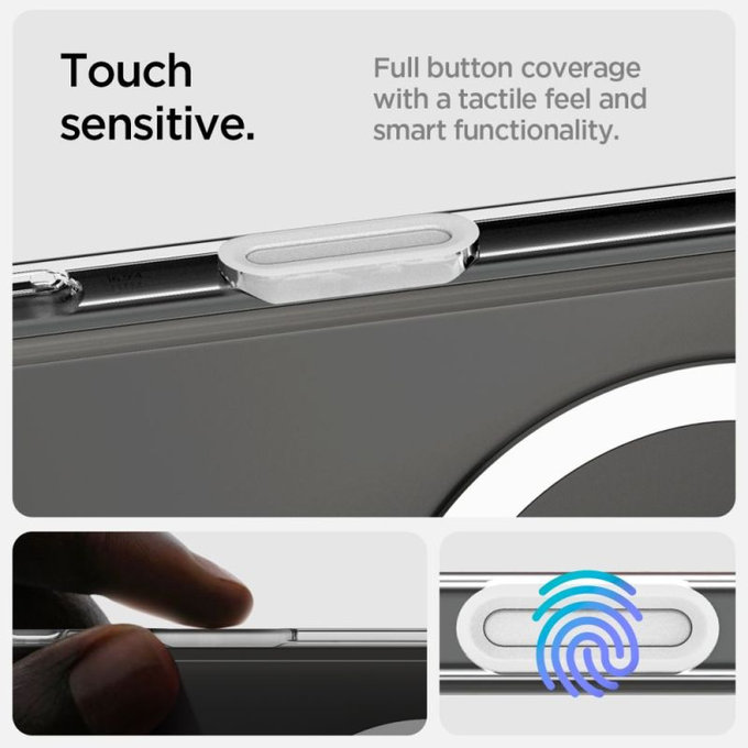 Spigen - Maska Ultra Hybrid "T" s MagSafe za iPhone 16 Pro Max, bijela