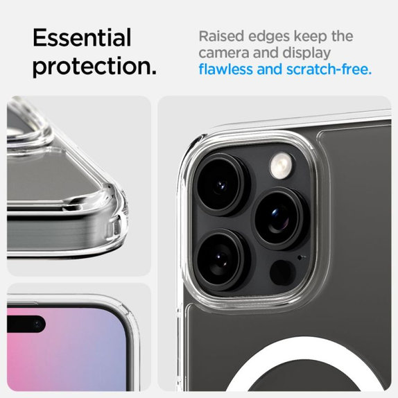 Spigen - Maska Ultra Hybrid "T" s MagSafe za iPhone 16 Pro Max, bijela