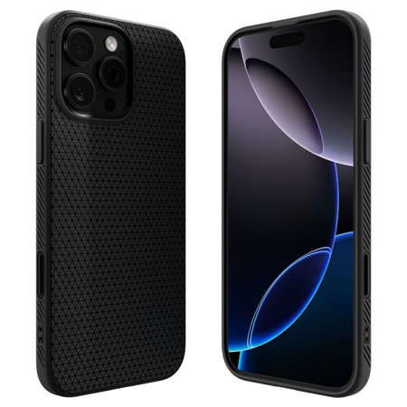 Spigen - Maska Liquid Air "T" s MagSafe za iPhone 16 Pro, Matte Black