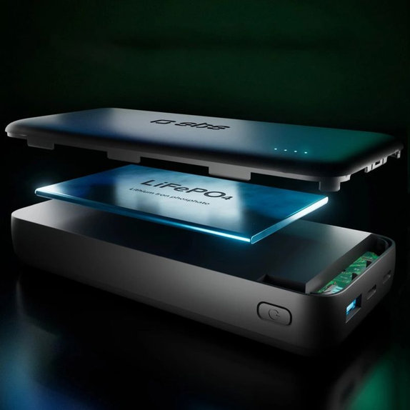 SBS - PowerBank 20000mAh, 10W, Infinity, LiFePO4, USB-C/USB-A, crna