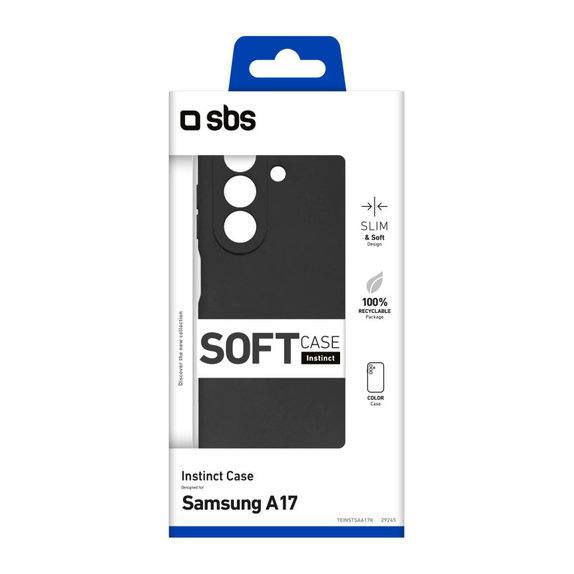 SBS - Maska Instinct za Samsung Galaxy A17 5G, crna