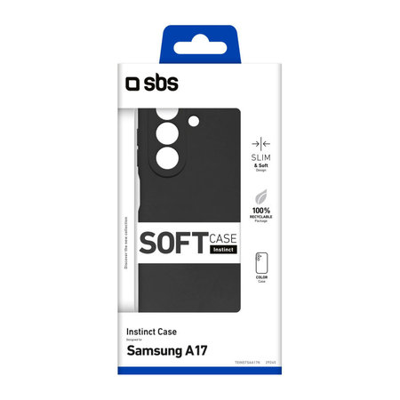 SBS - Maska Instinct za Samsung Galaxy A17 5G, crna