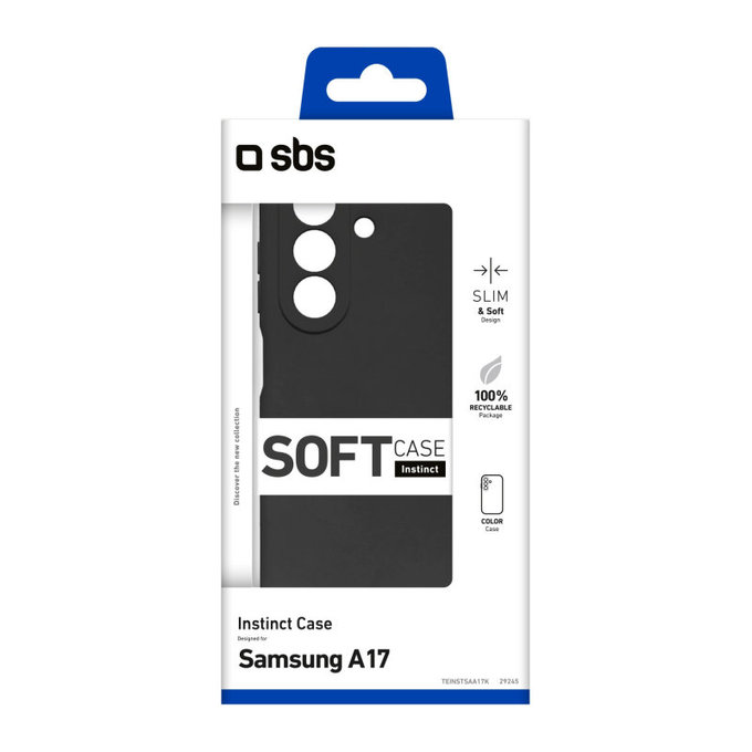 SBS - Maska Instinct za Samsung Galaxy A17 5G, crna