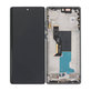 Motorola Edge 50 Fusion - LCD zaslon + zaslon osjetljiv na dodir + okvir (Forest Blue) TFT