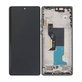 Motorola Edge 50 Fusion - LCD zaslon + zaslon osjetljiv na dodir + okvir (Forest Blue) OLED
