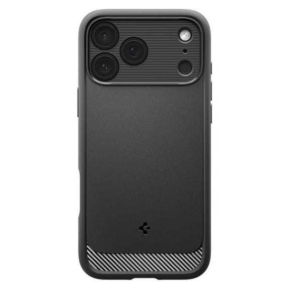 Spigen - Rugged Armor futrola MagSafe za iPhone 17 Pro, Matte Black