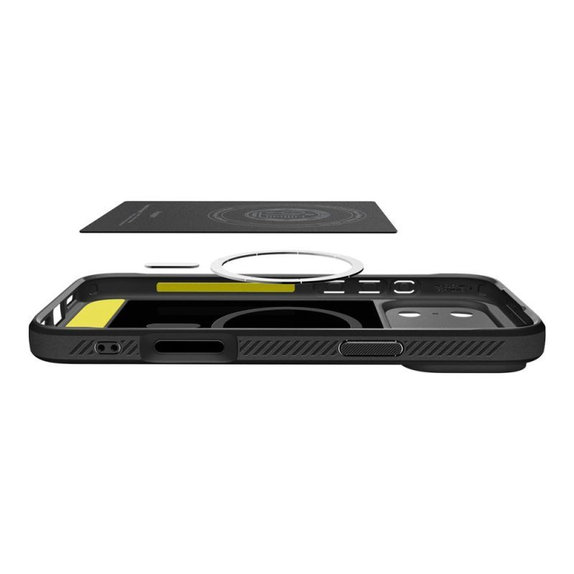 Spigen - Rugged Armor futrola MagSafe za iPhone 17 Pro, Matte Black