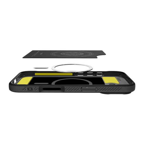 Spigen - Rugged Armor futrola MagSafe za iPhone 17, Matte Black