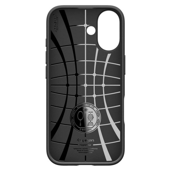 Spigen - Liquid Air futrola za iPhone 17, Matte Black