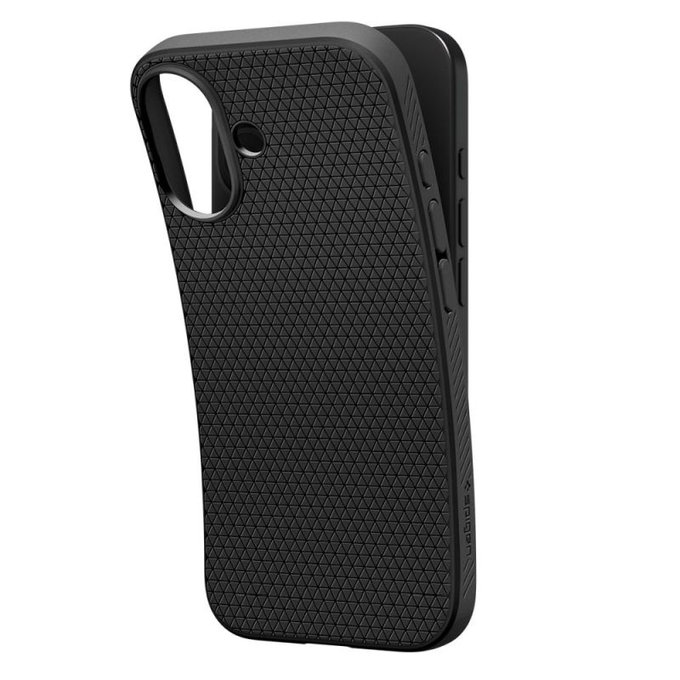 Spigen - Liquid Air futrola za iPhone 17, Matte Black