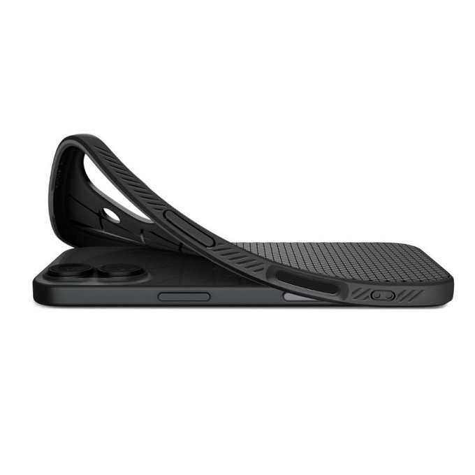 Spigen - Liquid Air futrola za iPhone 17, Matte Black