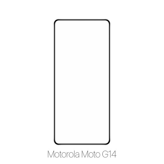 FixPremium FullCover Glass - Kaljeno staklo za Motorola Moto G14